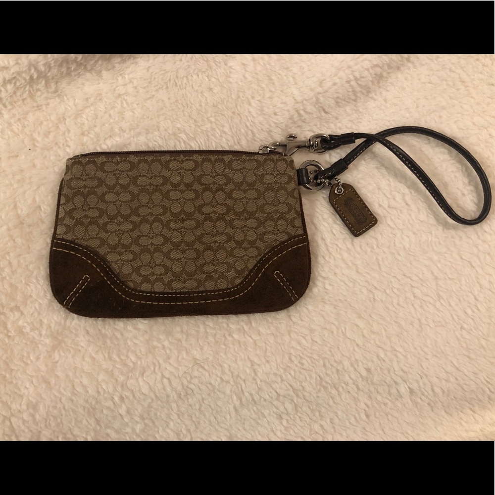 Price Drop!  Coach Wristlet